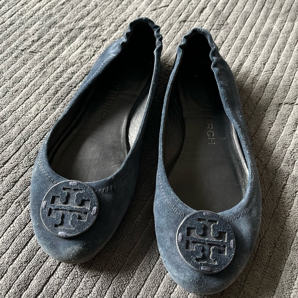 Tory Burch Shoes - Minnie Suede Ballet Flats | Size 7
